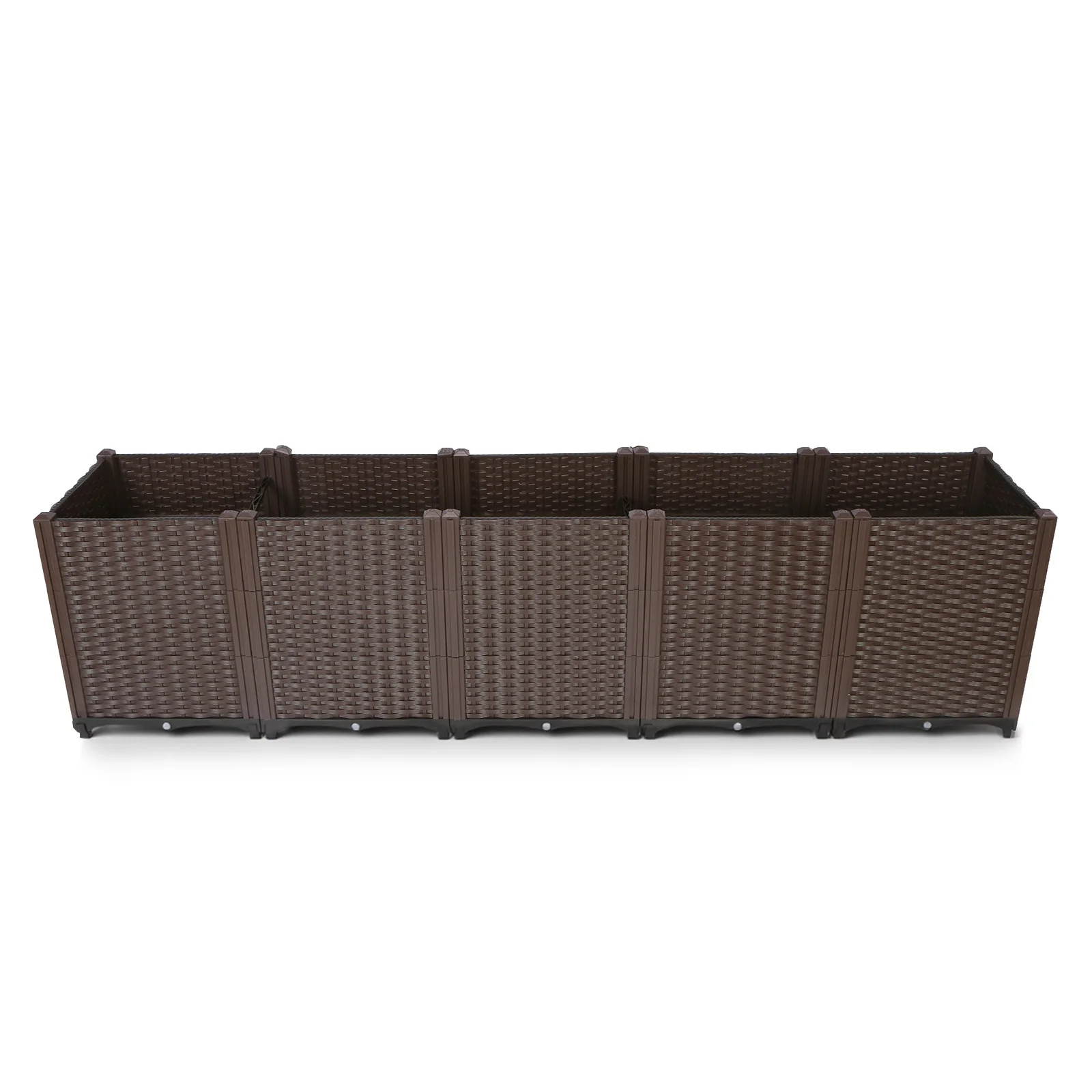 

Large Planters Raised Garden Bed Planter Box for Garden Patio Balcony Deck To Planting Flowers