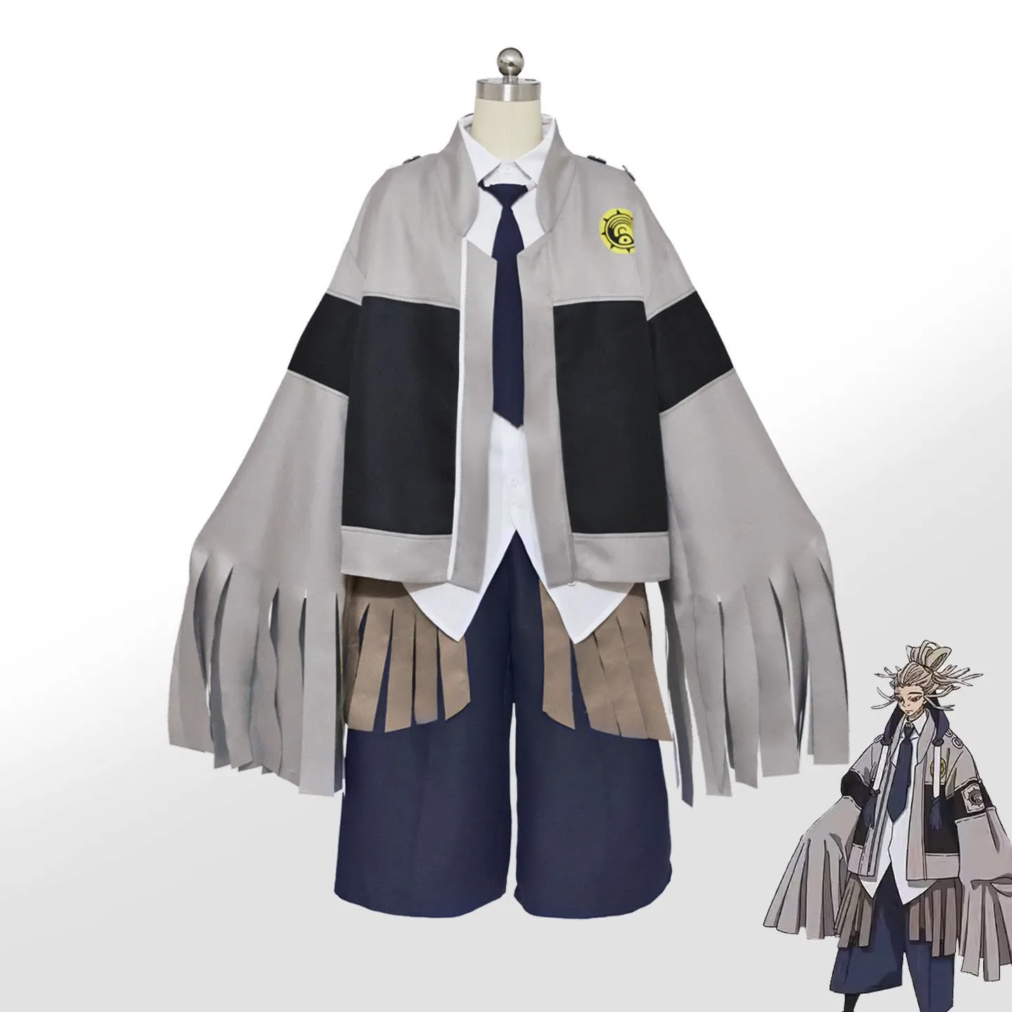 

GACHIAKUTA Tammugi‌ Tamsy Caines Cosplay Costumes Anime Character Halloween Masquerade Performance Clothing for Adults