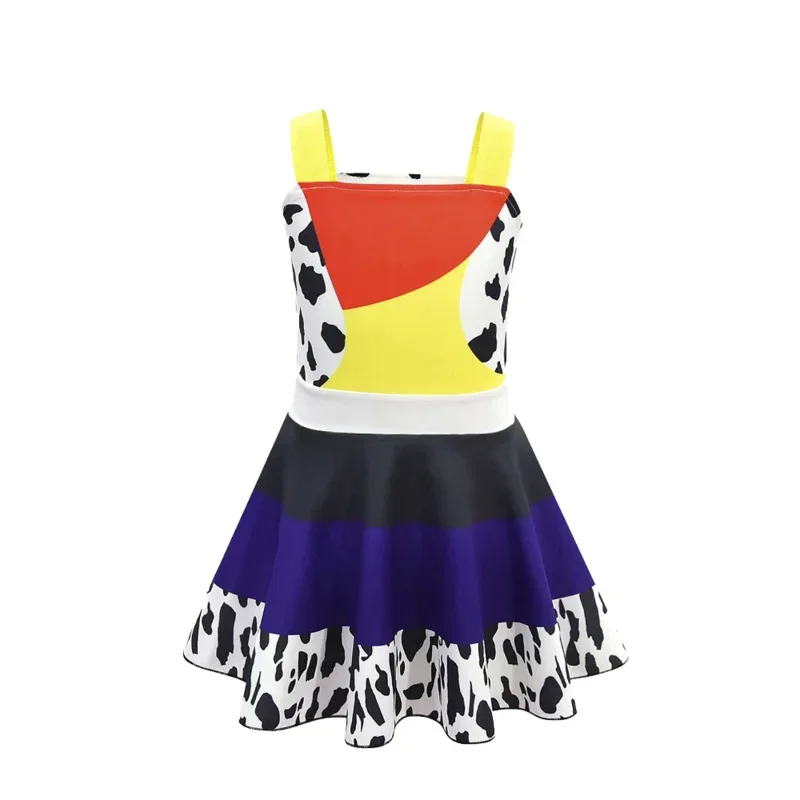 2025 New 2024 Toy Story Girls Jessie Dress Up Halloween Children Woody Cosplay Costume Party Kids Masquerade Clothes Cowboy H AA