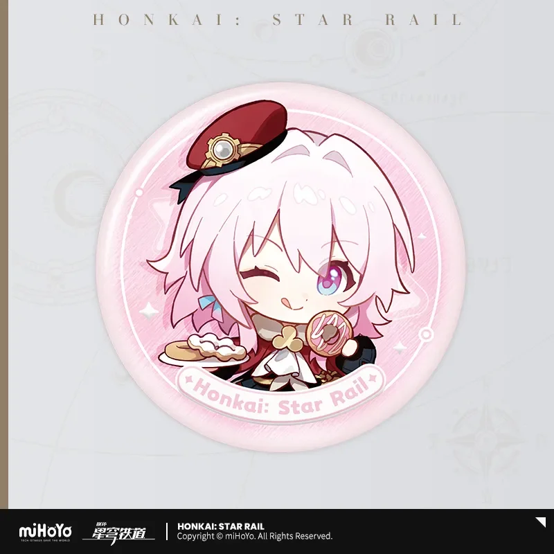 Sunsyea Honkai Star Rail Officiële Merchandise miHoYo Originele Authentieke Naamloze Medaille Serie Badge Aventurine Boothill Sunday Phainon
