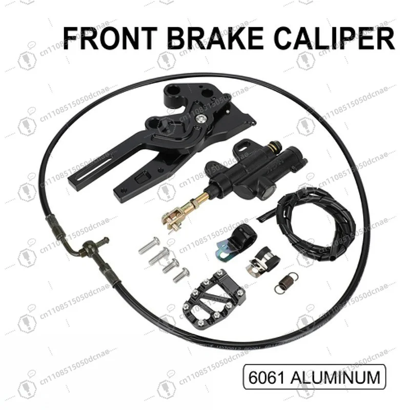 Lightweight Aluminum Foot Brake Kit for Surron S/X Electric Dirt Bike, Adjustable Universal Upgrade
