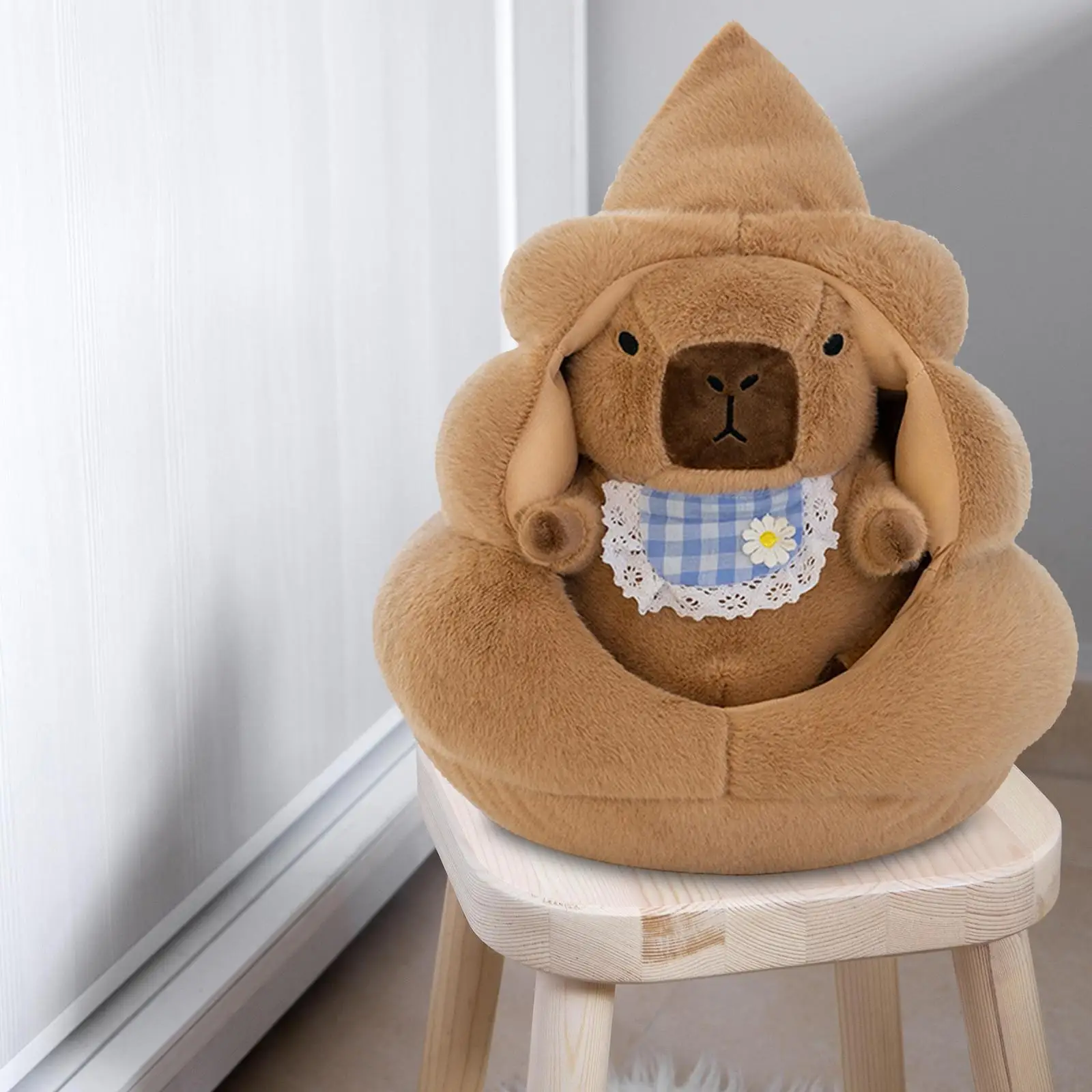 Capybara Plush Toy Gifts Plush Animal Toy Cute for Bedroom Apartments Office