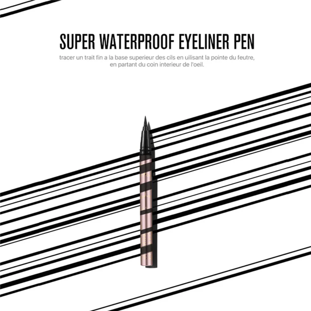 Wholesale O.TWO.O Beauty Cat Style Liquid Eye Liner Pen Black Long-lasting Waterproof Eye Liner Pencil Makeup Cosmetic Tool