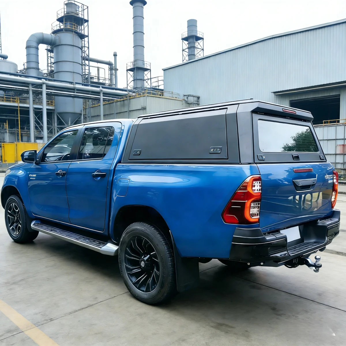 

Легкий алюминиевый водонепроницаемый чехол-капот для кузова пикапа 4x4 Dream Garage Factory для TACOMA/HILUX REVO