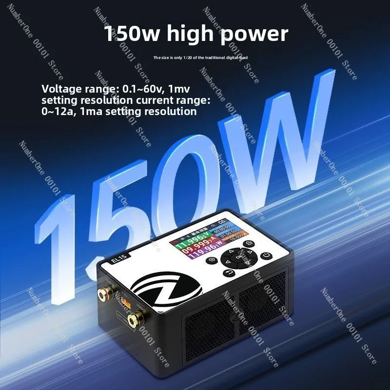 EL15 Programmable DC Electronic Load High Accuracy Battery Internal Resistance Tester Power Source Testing Device