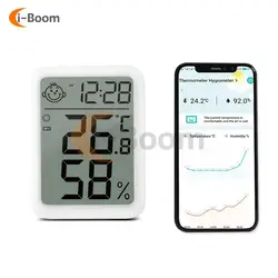 Smart LCD Digit Digital Temperature Hygrometer 0.1 ℃ High-precision Intelligent Temperature And Humidity Measuring Instrument