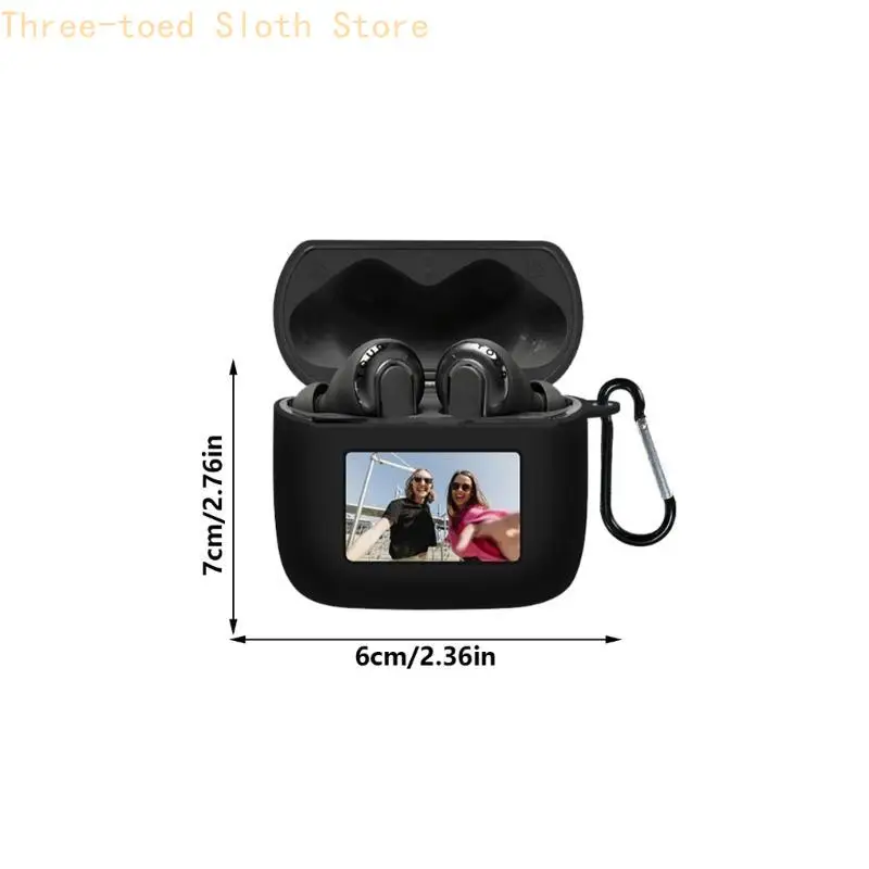 EARBUD 보호 케이스 실리콘 PRO3 이어 버드를위한 후크가있는 방지 커버 E74A