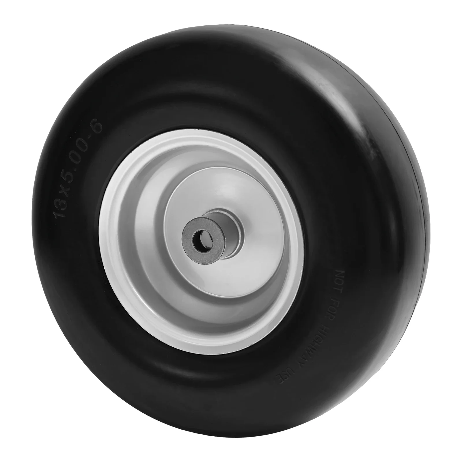 Tondeuse à gazon sans gonflage, accessoire de remplacement, 11 pouces de diamètre, 4 pouces de largeur, 2 pièces