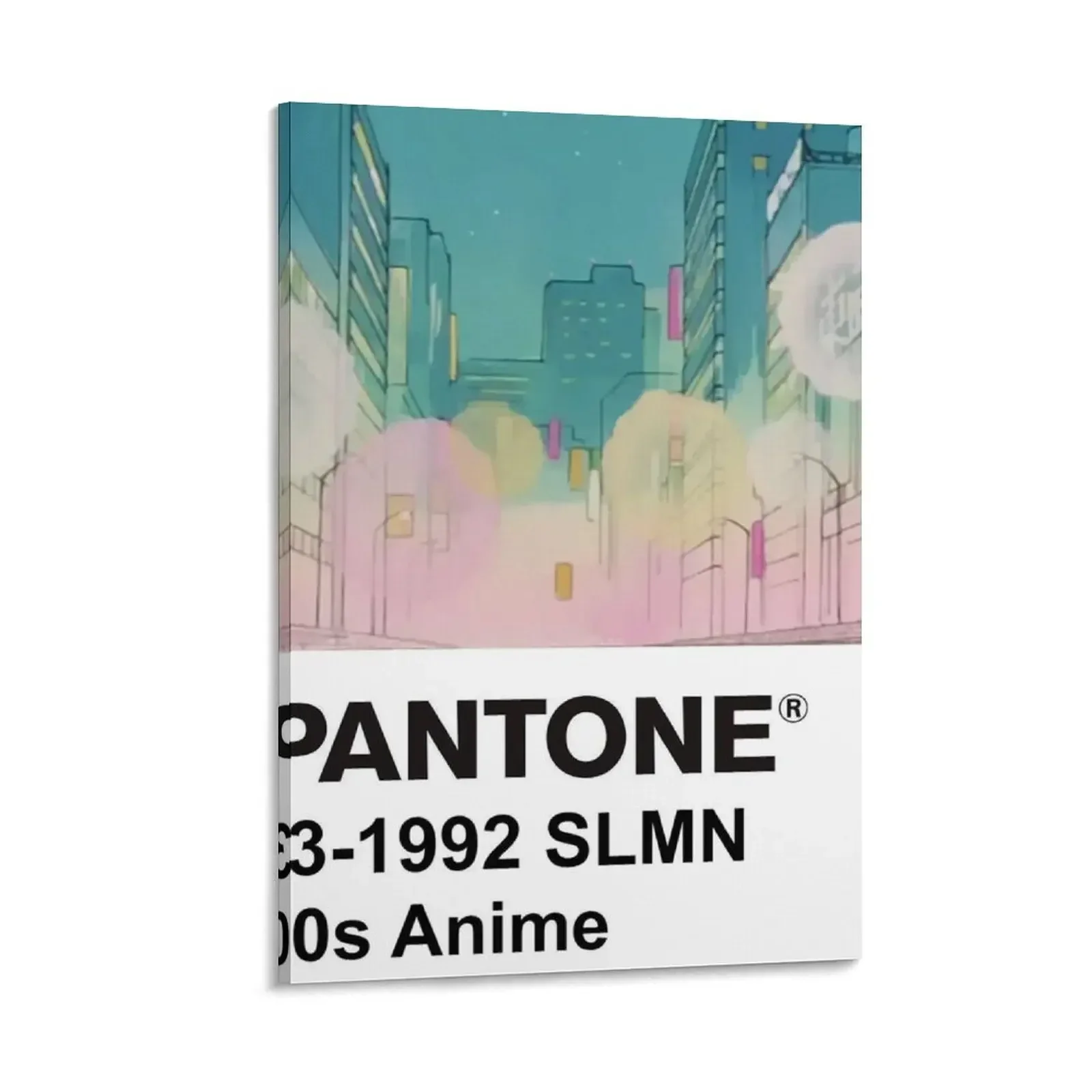 

PANTONE 90s Anime (4) Canvas Painting Decoration for home Decoration Bedroom deco decorative pictures for living room