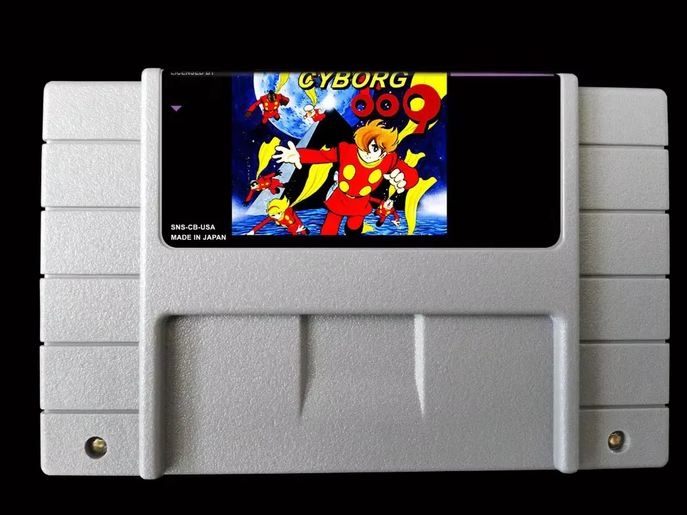 

16-битные игры ** Cyborg 009 (версия для США, английский перевод!! )