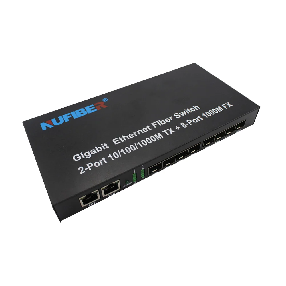 NF-A8002F 8SFP+2RJ45 Port Optic Fiber Ethernet Network Switch Enterprise SFP Switch