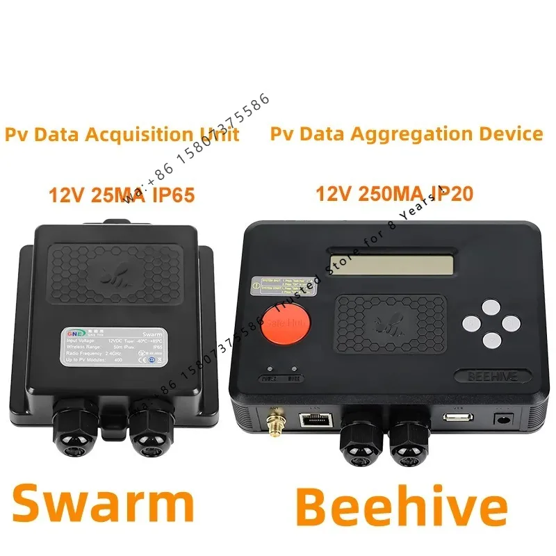 Swarm+Beehive Solar PV Data Aggregation Device Support Wifi/Internet Access for Power Optimizer & Monitoring & Rapid Shutdown