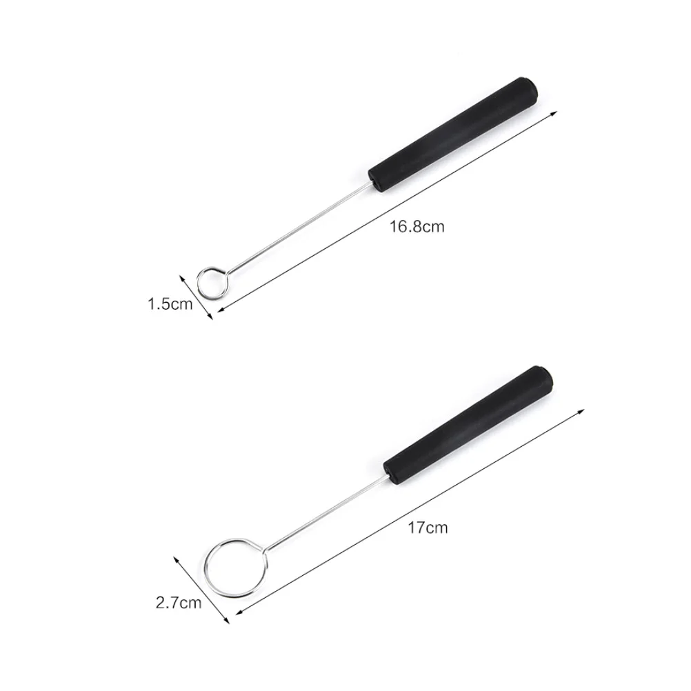 

6pcs Stainless Fork Set Pp Handle For Chocolate Dipping Candies Fruits Diy Baking Chocolate Dipping Fork Set Tools Cake