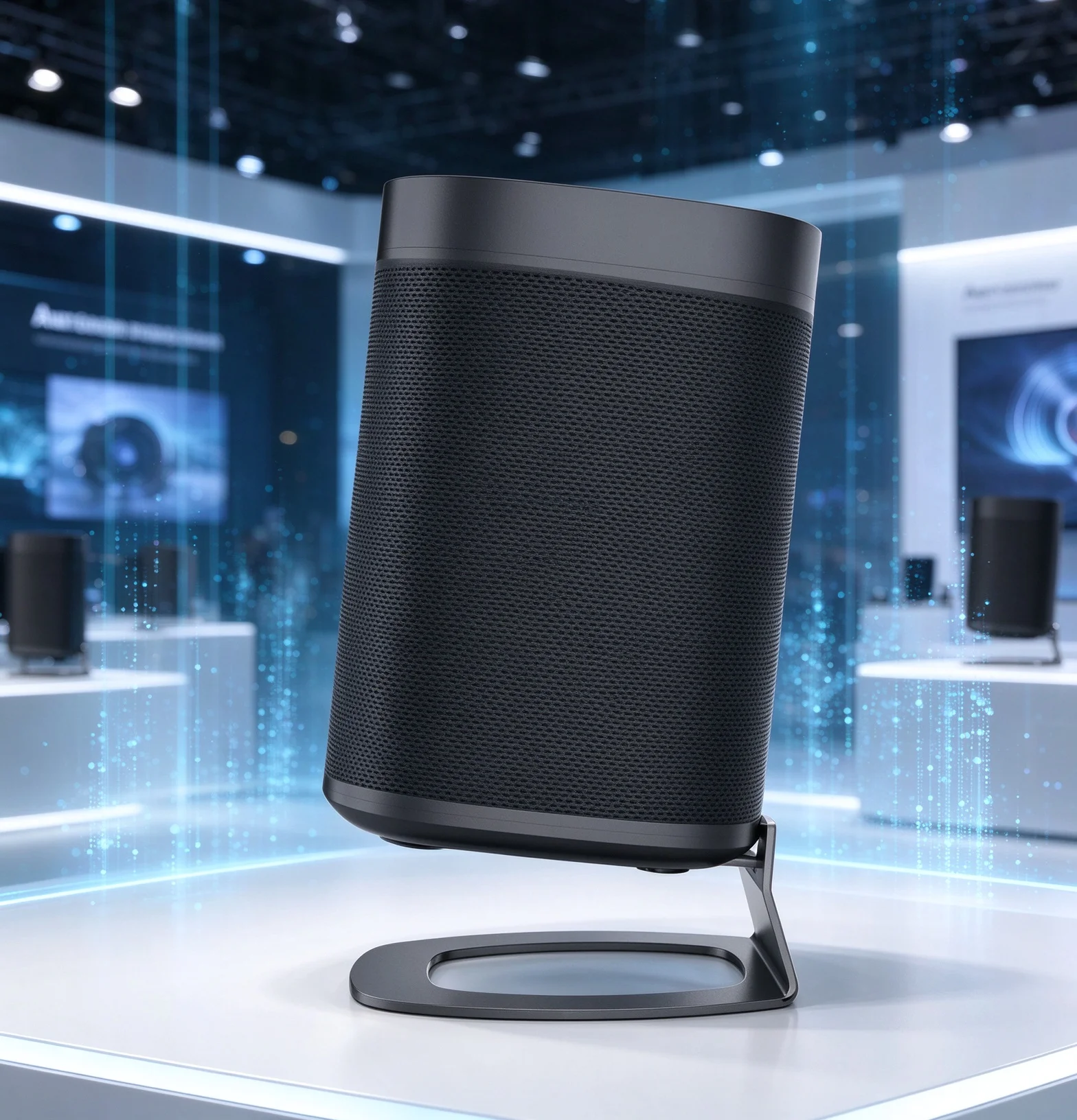 Stand For Sonos (One SL/PLAY1) Solid Metal Material Provides Reliable Support And Lessens Shake Interference While Playing Audio