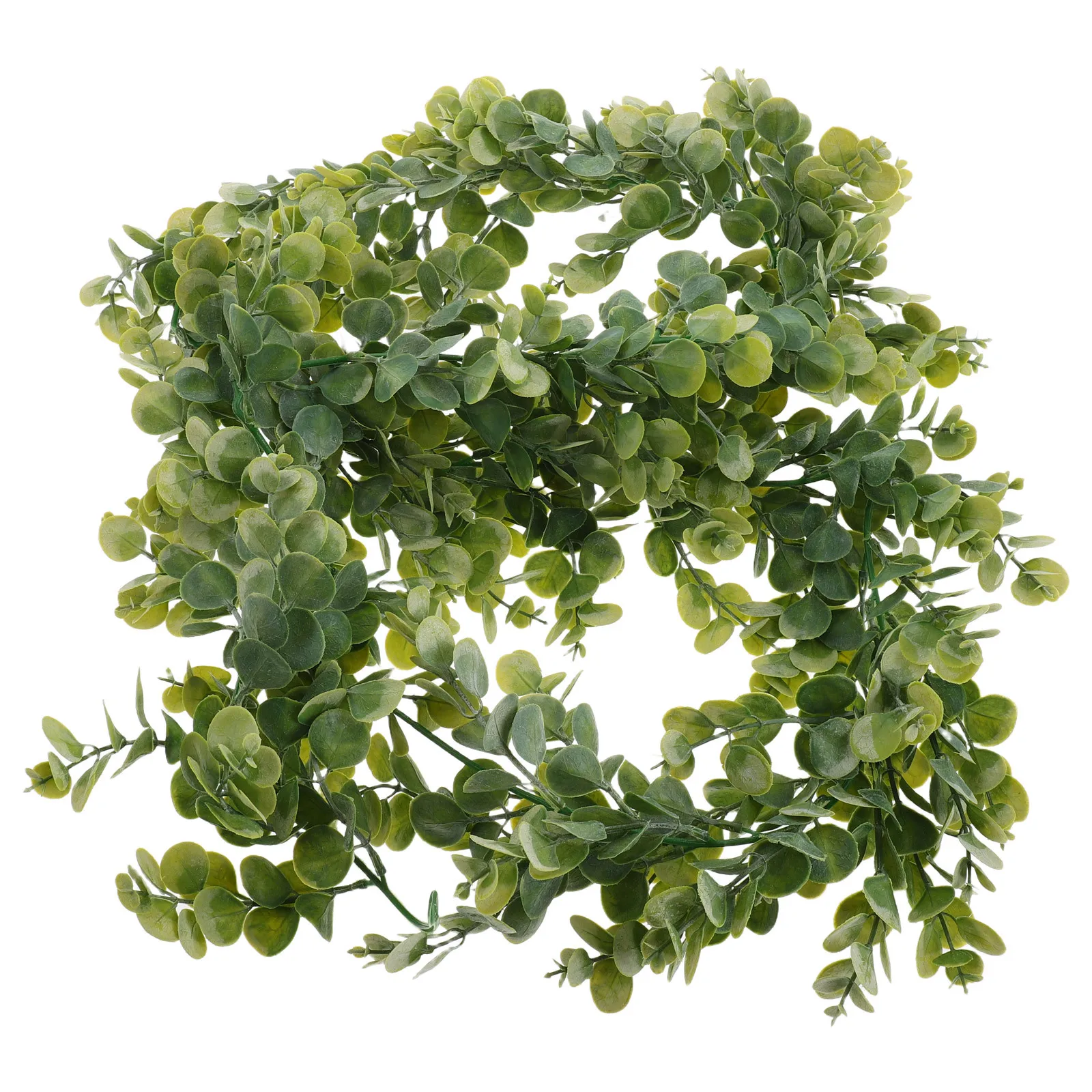 

Lifelike Artificial Eucalyptus Vine Rattan Garland Faux Hanging Plant Wedding Backdrop Home Ceremony Decoration Wall Greenery