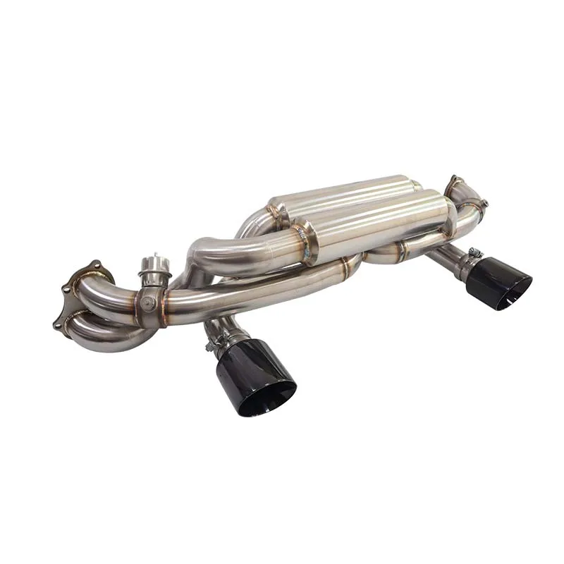 HMD Exhaust System Stainless Steel Performance Catback for Porsche 718 GT4 2020+ 4.0T gts spyder Muffler With Valve