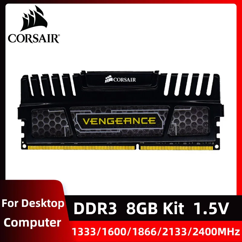 

CORSAIR Vengeance LPX DDR3 Kit 8GB 2400MHz 2133MHz 1866MHz 1600MHz 1333MHz Desktop Memory 240Pin DIMM 1.5V DDR3 RAM