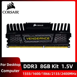 CORSAIR Vengeance LPX DDR3 Kit 8GB 2400MHz 2133MHz 1866MHz 1600MHz 1333MHz Desktop Memory 240Pin DIMM 1.5V DDR3 RAM