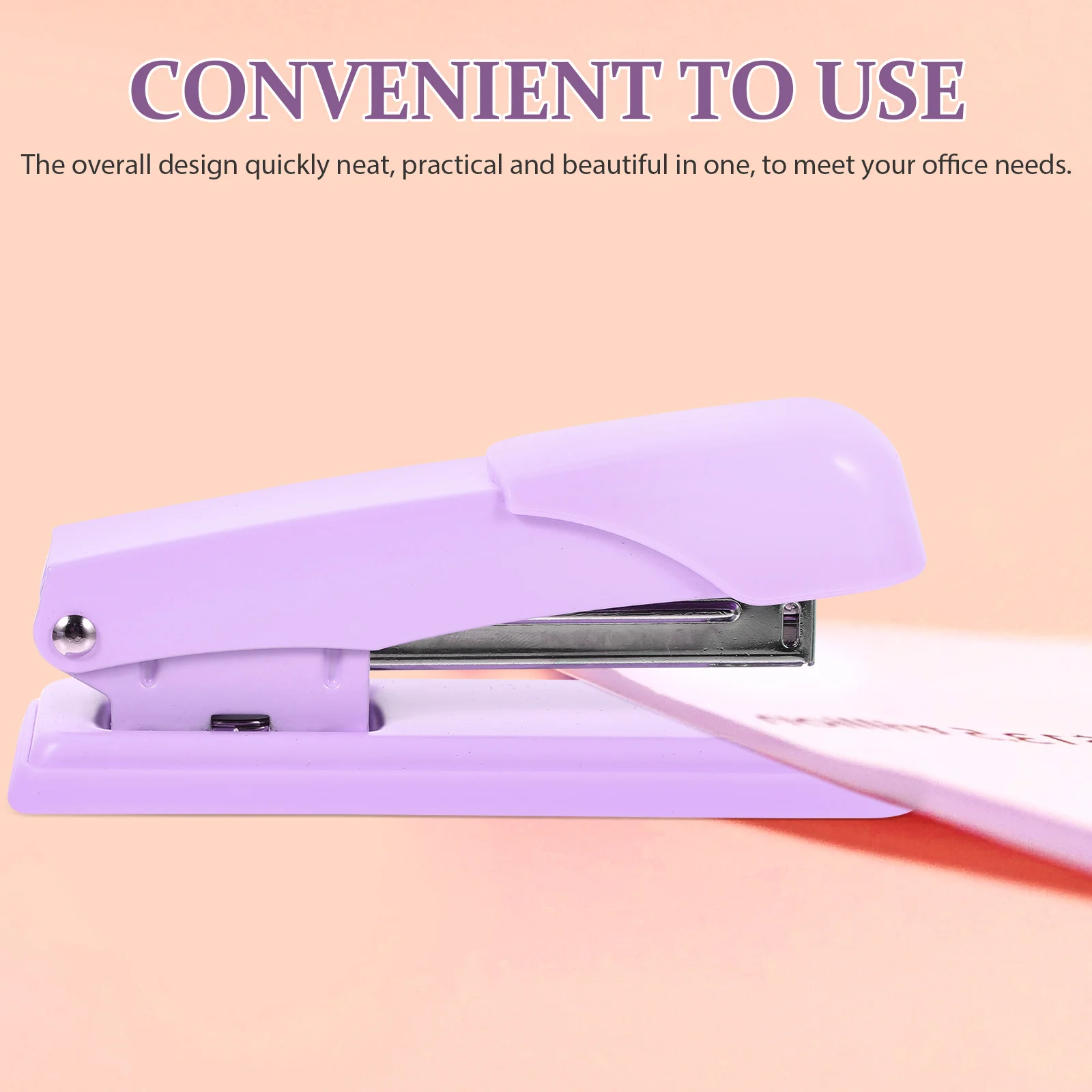 Stapler Office Desks Mini Notebooks Hand Held for Small Classroom Tape Tool Metal Child Kids