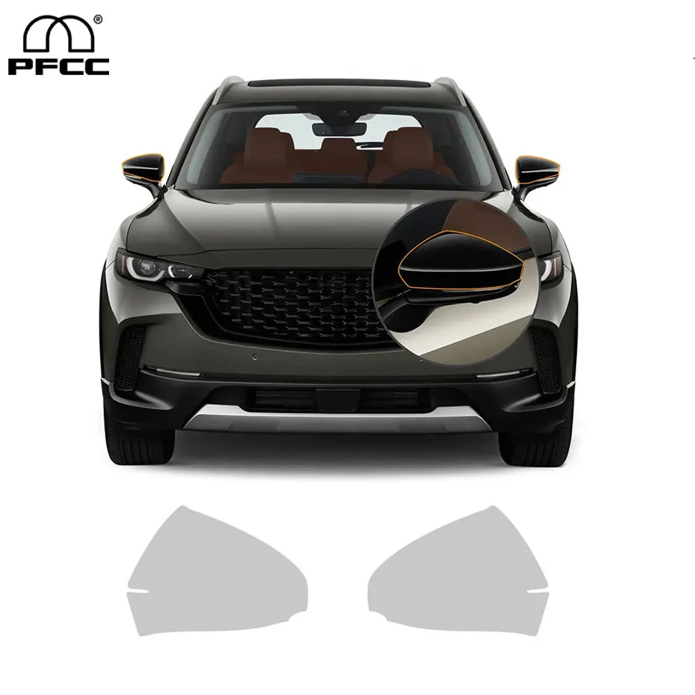 

For Mazda CX-50 CX50 2023-2025 TPU Rearview Mirror Paint Protection Film PPF Pre Cut Anti-Scratch Car Accessories Transparent