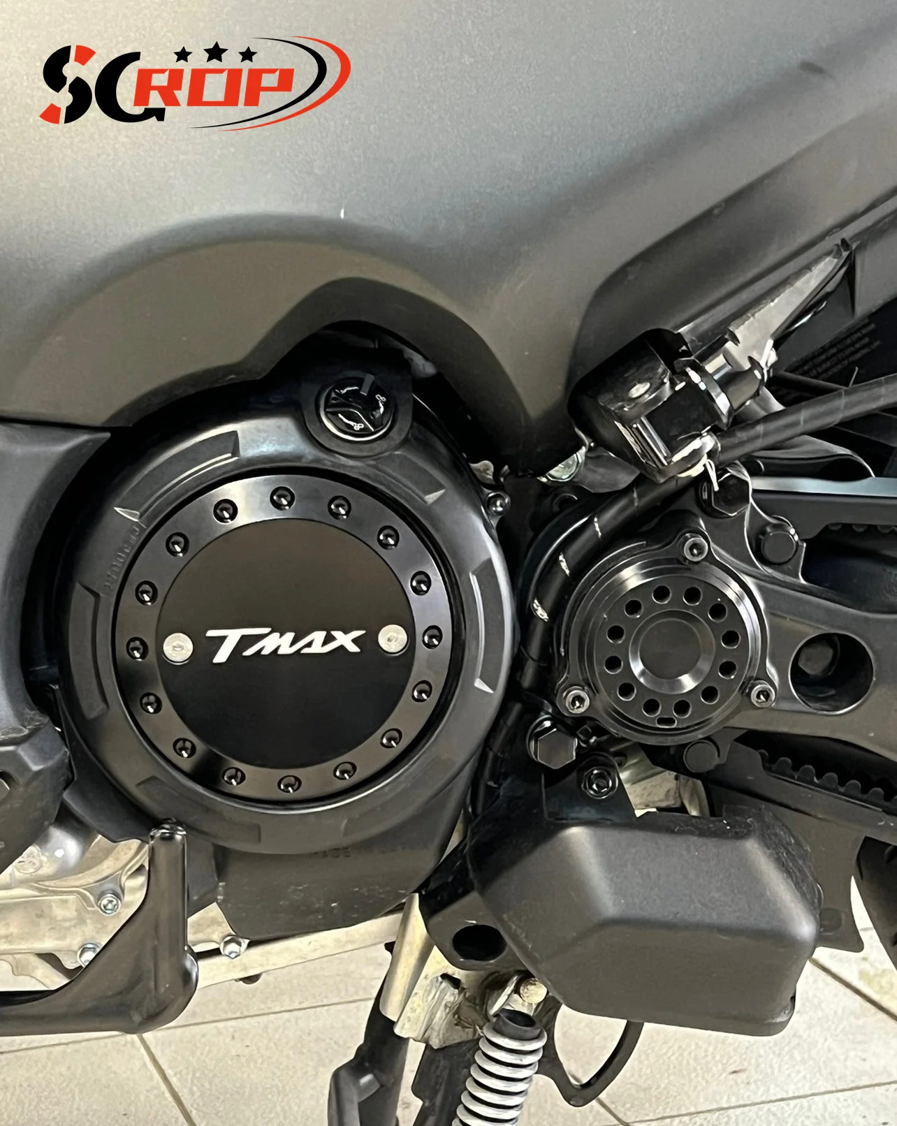 Tmax 530 Nuovo Motore Del Motociclo Statore Coperchio di Protezione CNC Motore Lato Cursore Copertura di Protezione Per TMAX500 08-11 TMAX530 12-16