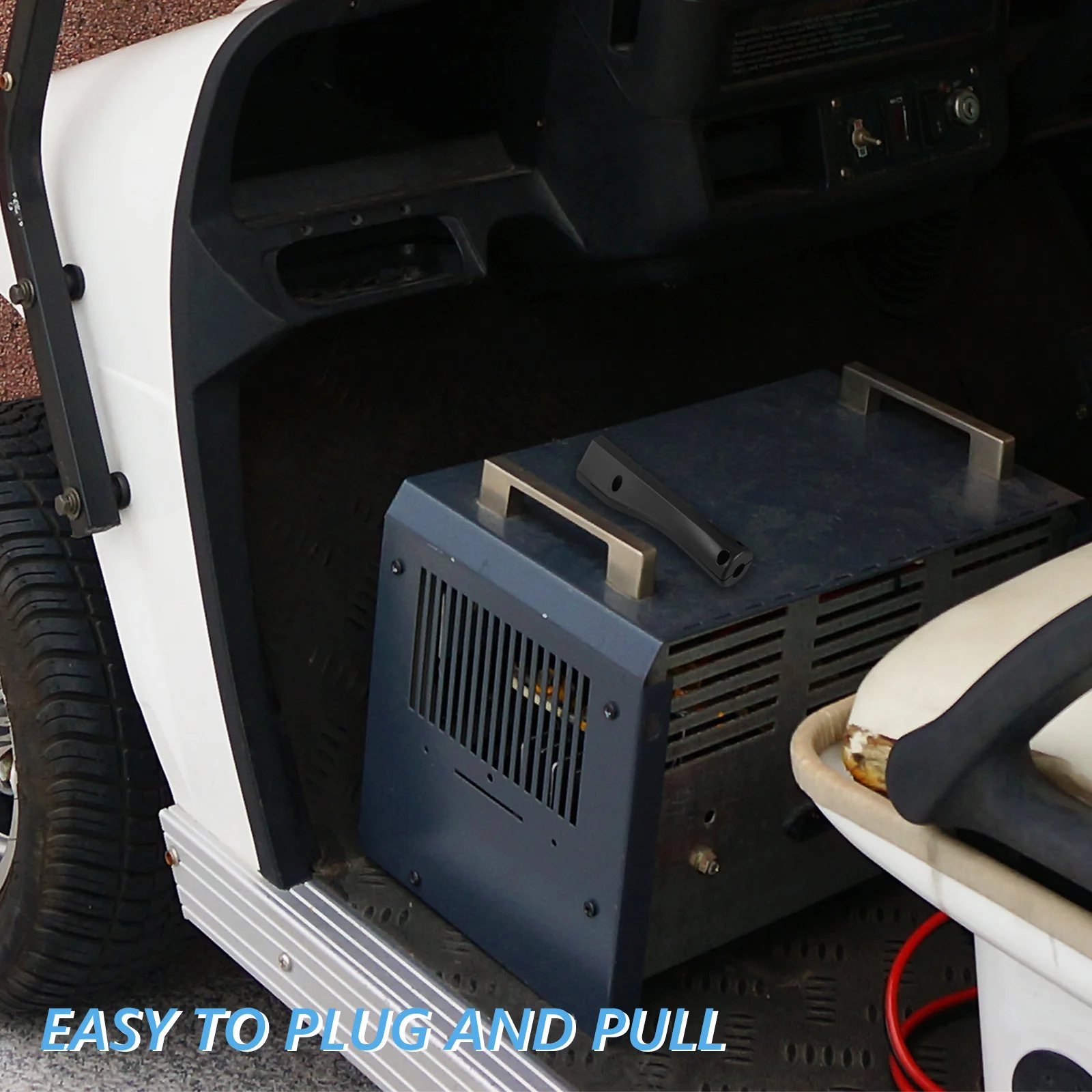 

Golf Carts 48V Cord Plug Replacement Sturdy Long-Lasting Golf Cart Plug Replacement Compatible