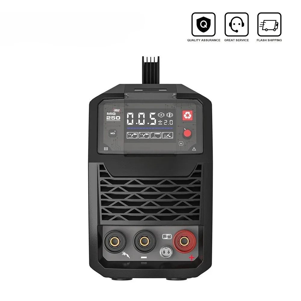 ANDELI 220V Semi-automatic Welding Machine Lift TIG MMA MIG 3 in 1 Gasless MIG Welder for Household MIG-250ME