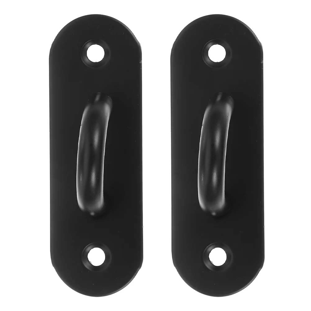 

Wall-mounted Exercise Anchor Hooks Resistance Bands Stainless Hanger Black 304 Steel Fitness