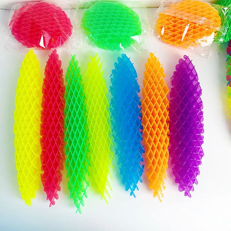 

1/3pc Worm Unboxing Deformation Big Bracelet Toy Fidget Worm Night Glowing Pressure Reducing Squishy Worms Reduce Pressure Toys