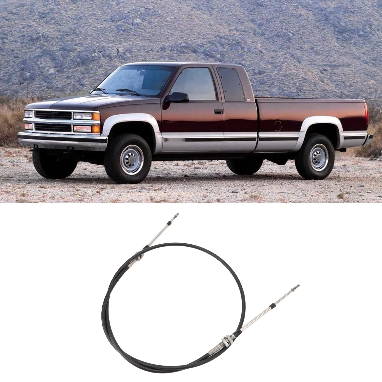 Cable Column Shift Linkage Kit High Strength ACA 1804 for TH350 TH400 700R4 TH200 2004R 4L80E Transmissions view 2