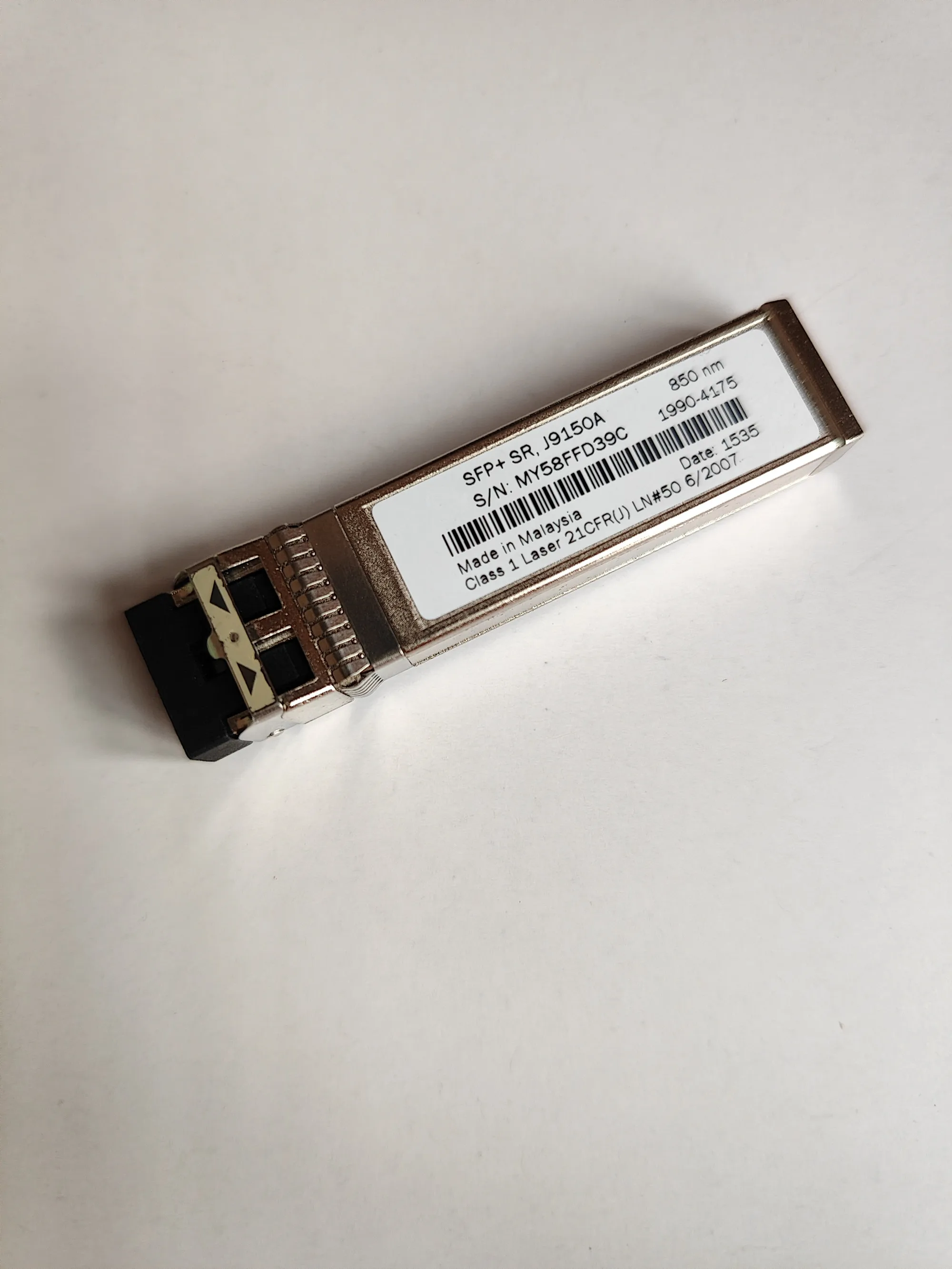 

1PCS J9150A 10G SFP+SR 850NM Transceiver 1990-3882 1990-4175 SR 10GB SFP Optical Module