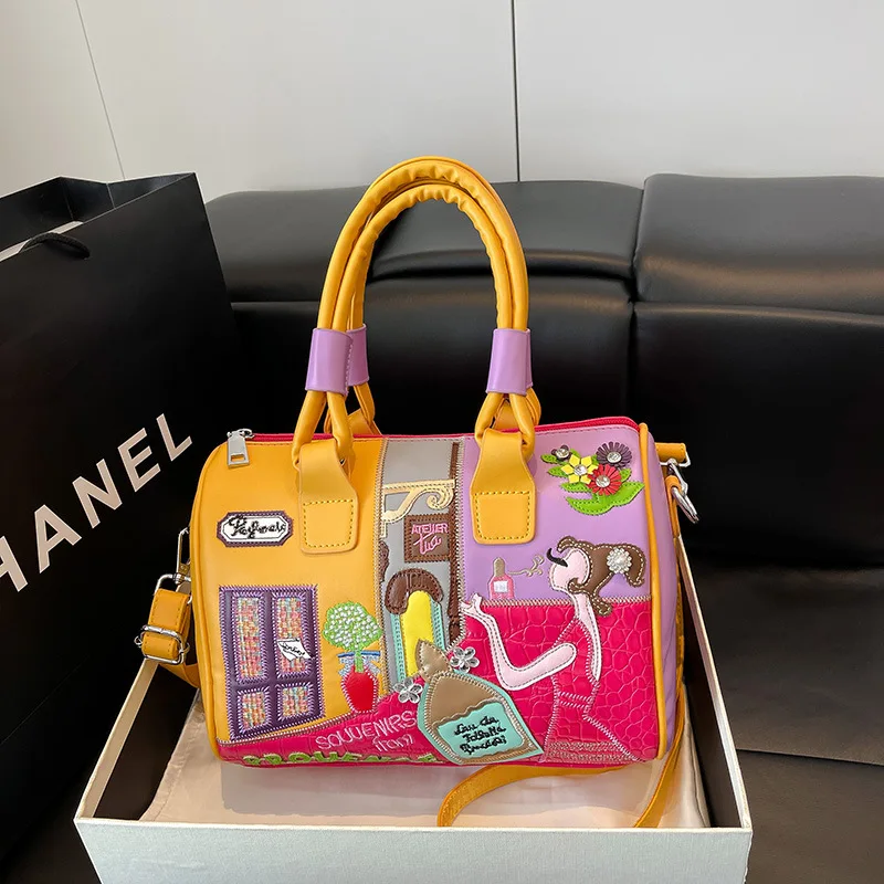 حقائب كروس محمولة للنساء حقائب كتف محفظة إبداعية وحقائب يد حقيبة مصممة محفظة وحقائب يد كيس نسائي رئيسي