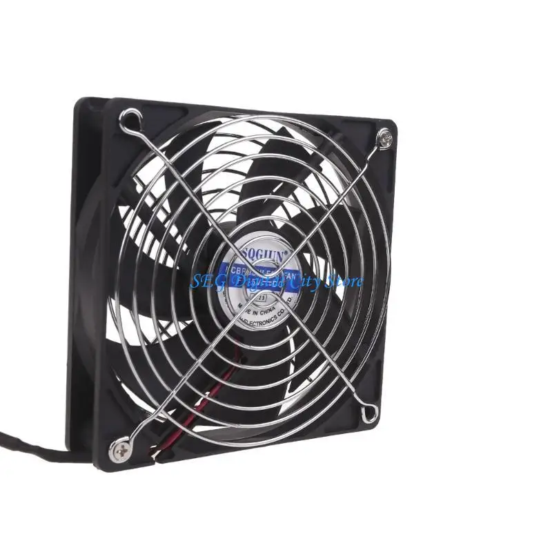 مروحة تبريد U75B 5V USB 120 مم لـ DIY COMPUTER CASE HEGLEST