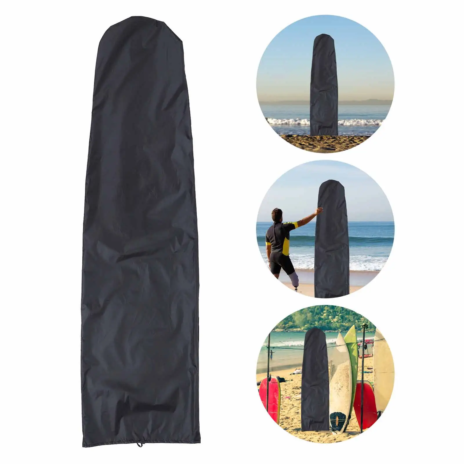 1Pcs Heavy Duty Oxford Fabric Surfboard Protective Cover Waterproof Moisture Resistant Portable Board Storage Bag for All Ages