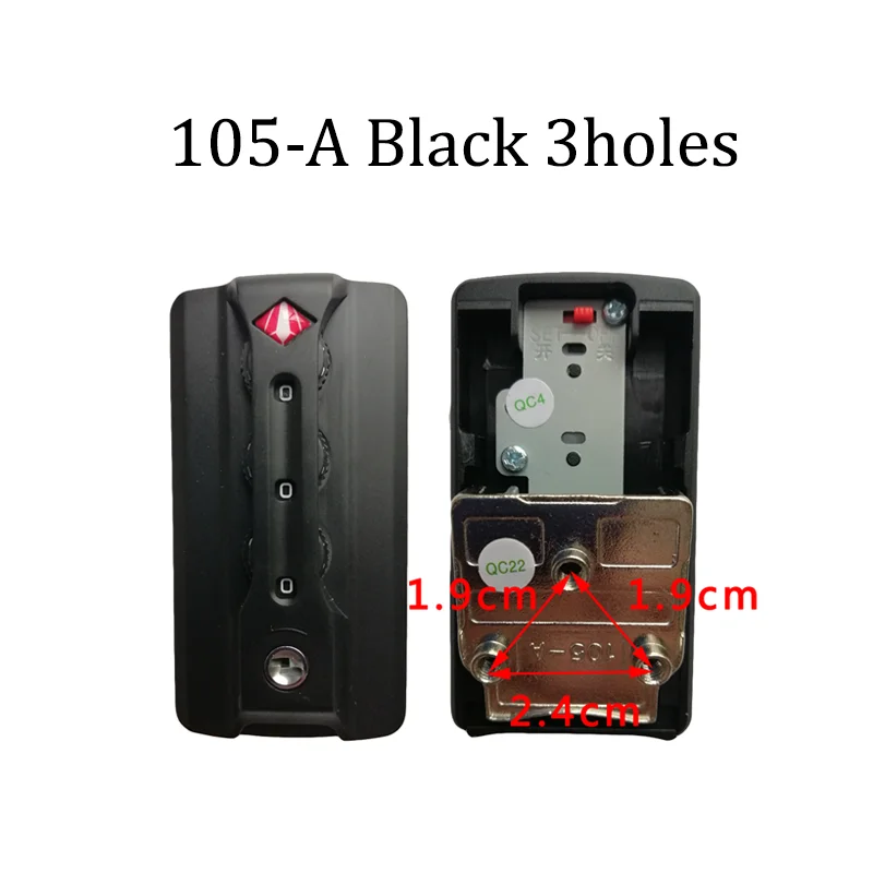 Suitable For 105-4/106 Original Baggage Customs Lock Luggage Accessories Combination Lock Simple Portability Anti-theft Security