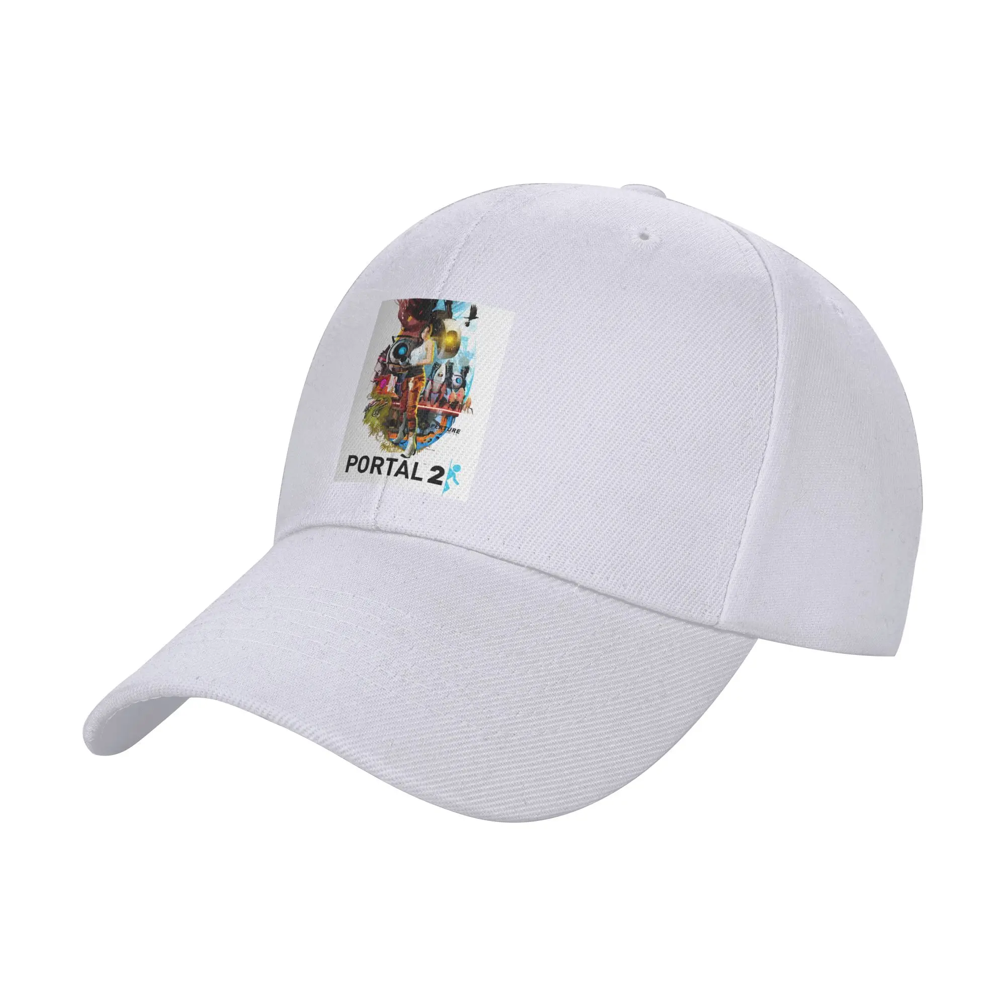 Fashion Portal 2 The Video Game Curved Brim Baseball Cap Commuting Visor Hat