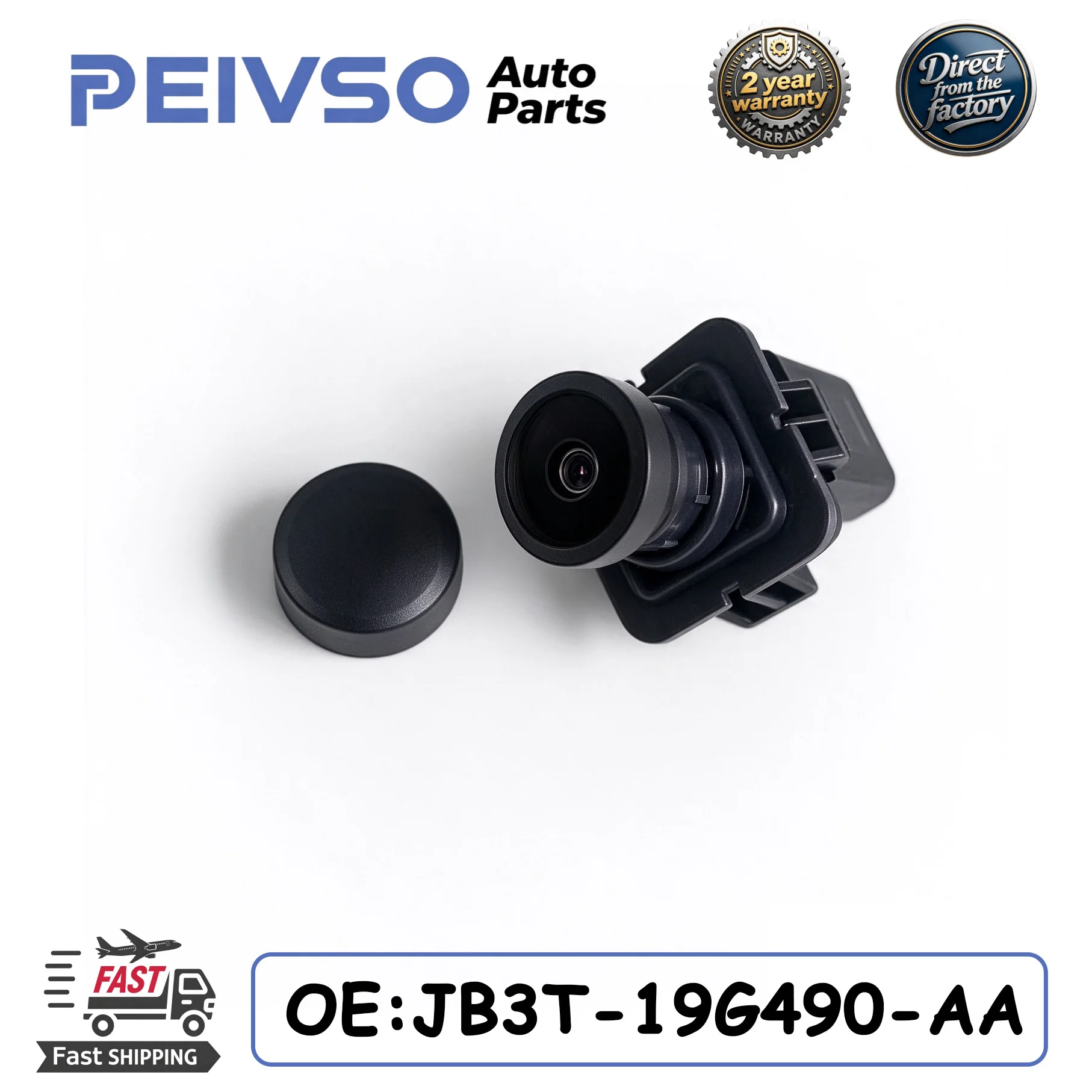 PEIVSO JB3T-19G490-AA Rear View Backup Camera For Ford Ranger T6 MK1 Auto Parts New High Quality