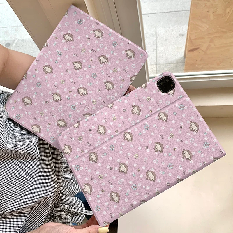 Monkey Polka Dots ins Cover For iPad 10th 11th Gen 7/8/9 10.2'' Start Case For Air 4 5 6 7 11 For Air 2 9.7 Pro 11 Mini 6 7