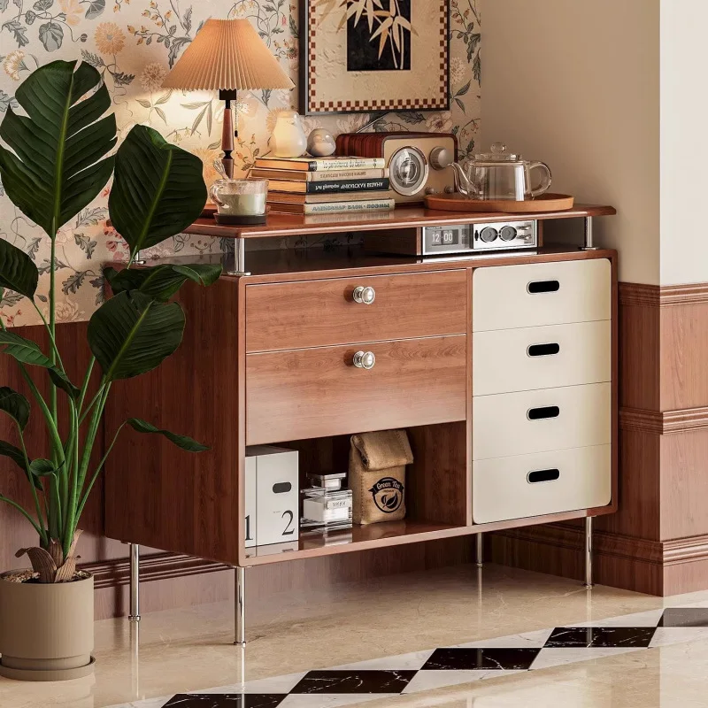 

Simple design side cabinet, cabinet against wall storage cabinet