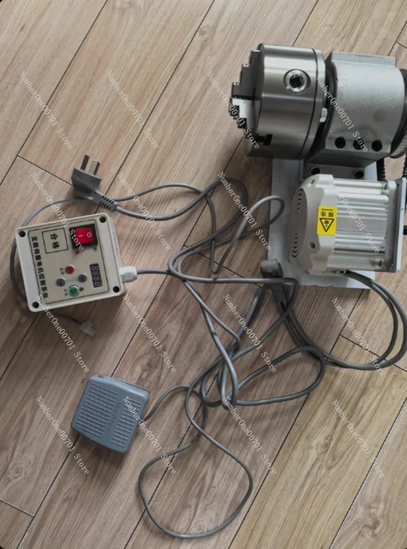 

Моторный шпиндельный патрон с регулируемой скоростью, 3-кулачковый, для полировального станка для кия и деревообрабатывающего токарного станка