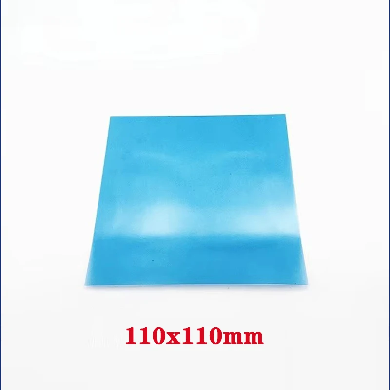 110x110mm 160x160mm 210x210mm Single Sided Adhesive Acid and Alkali Resistant Silicon Wafer Protective Film 5pcs/lot