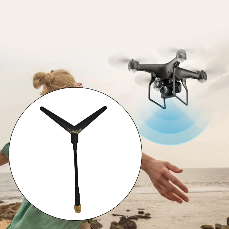 Antenna trasmissione video 5dBi Antenna tipo Y 1.2G per droni FPV Dropshipping