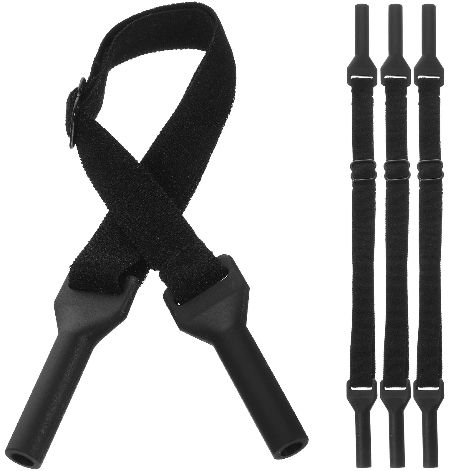 

4Pcs Eyeglasses Anti Slip Rope Adjustable Glasses Lanyard Holder One Size Fits Most Stylish Comfortable Long Wear Gift for All