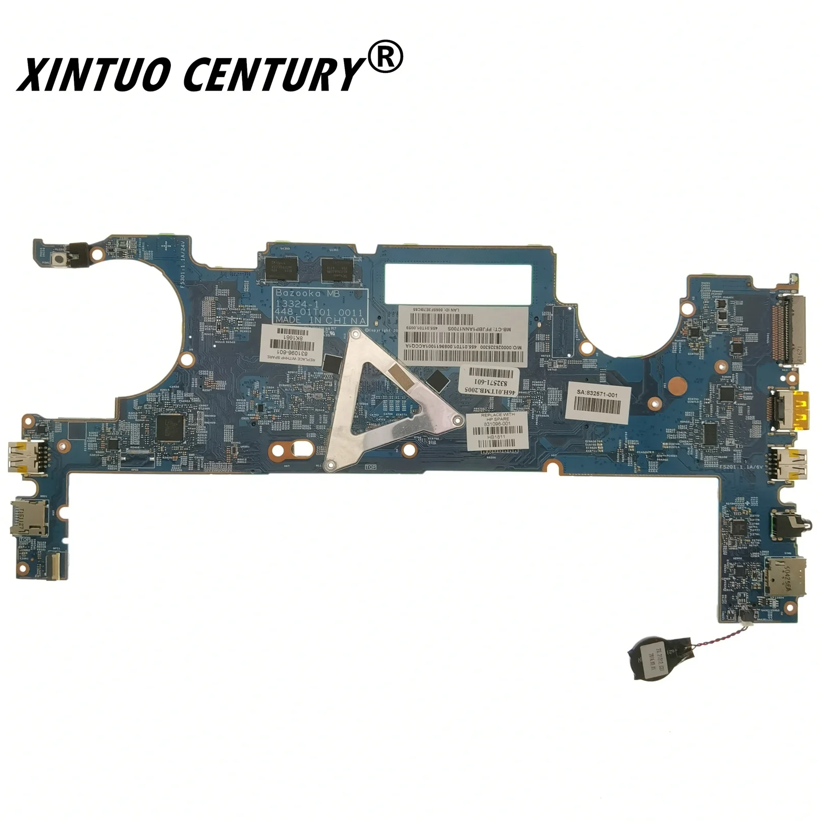 Fully Test 831096-601 For HP Elitebook 1040 G2 Laptop motherboard with SR23W I7-5500 CPU 831096-501 831096-001 Main board