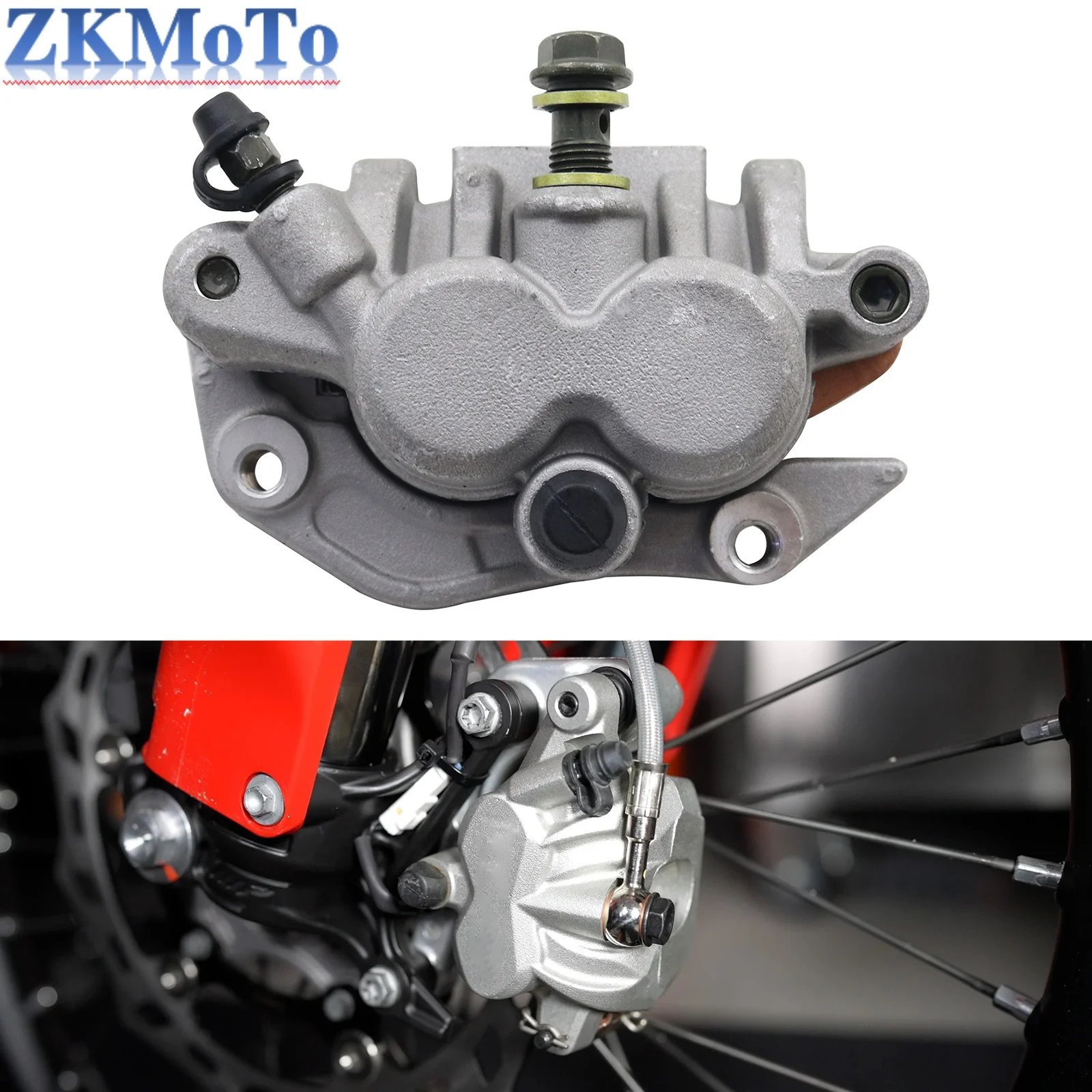 Motorcycle Front Brake Caliper Brake Cylinder For Honda CR 125R 250R CRF 250R 450R 250X 450X 250RX 450RX 2002-2018 2019 2020