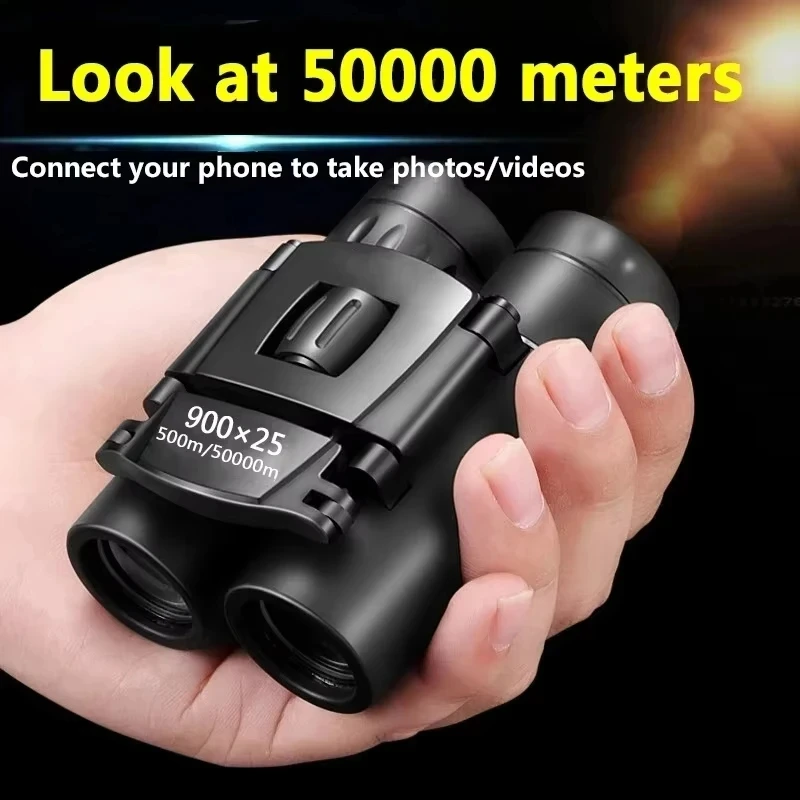 

High Definition 900x25 Mini Binoculars Portable Long Distance Telescope Waterproof Outdoor Hunting Camping Travel Telescope