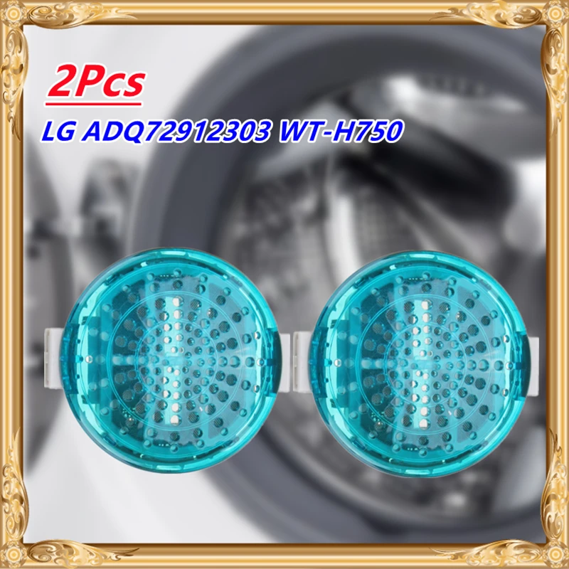 

2 шт. фильтр для ворса стиральной машины для LG ADQ 72912303 WT-H750 Устройство для удаления фильтрации стиральной машины Инструменты для очистки фильтровального мешка