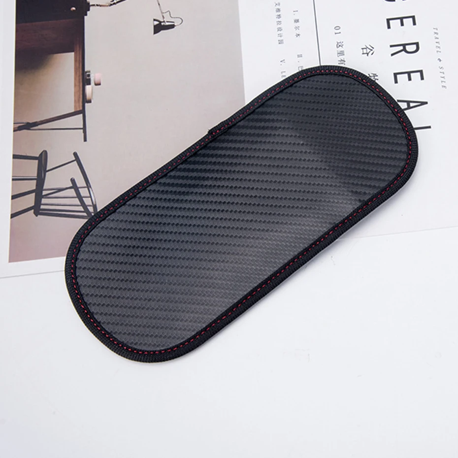 Car Key Signal Blocker Case Faraday Cage Fob Pouch Keyless Rfid Blocking Bag Car Accessories