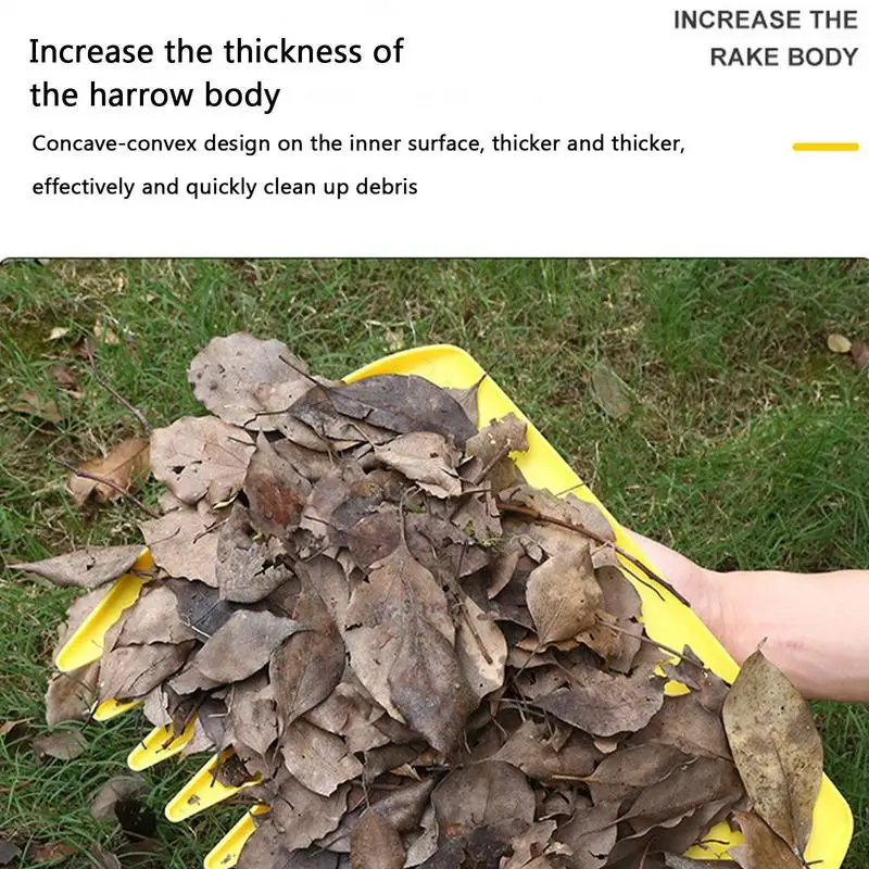 Garten Blatt Rake Blatt Grabber Für Hände Blatt Rake Hof Blatt Rake Für Picking Up Blätter Grasschnitt Sträucher Müll