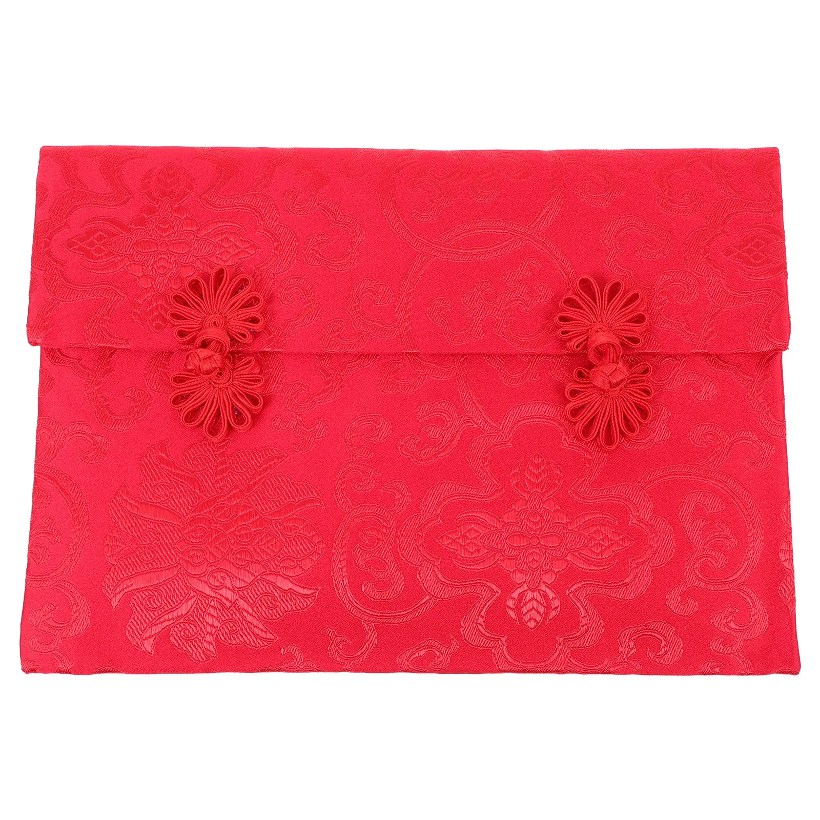 1Pcs Cloth Red Envelope Chinese New Year Traditional Money Packet Spring Festival Decorative Red Pocket Creative Lunar New Year
